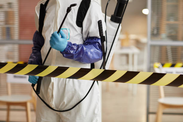 Professional Biohazard technician working in Fairview, TX